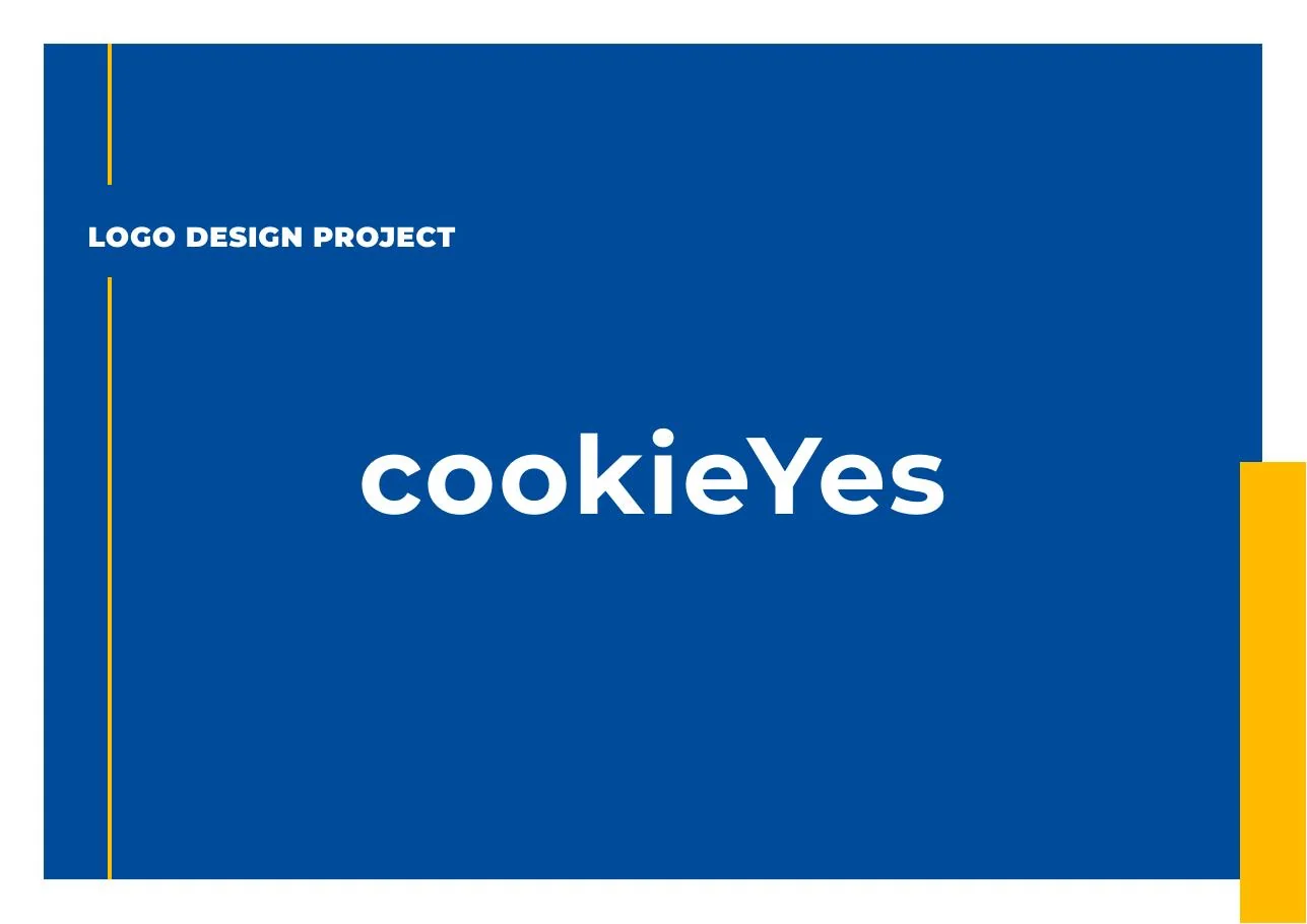 CookieYes logo presentation cover