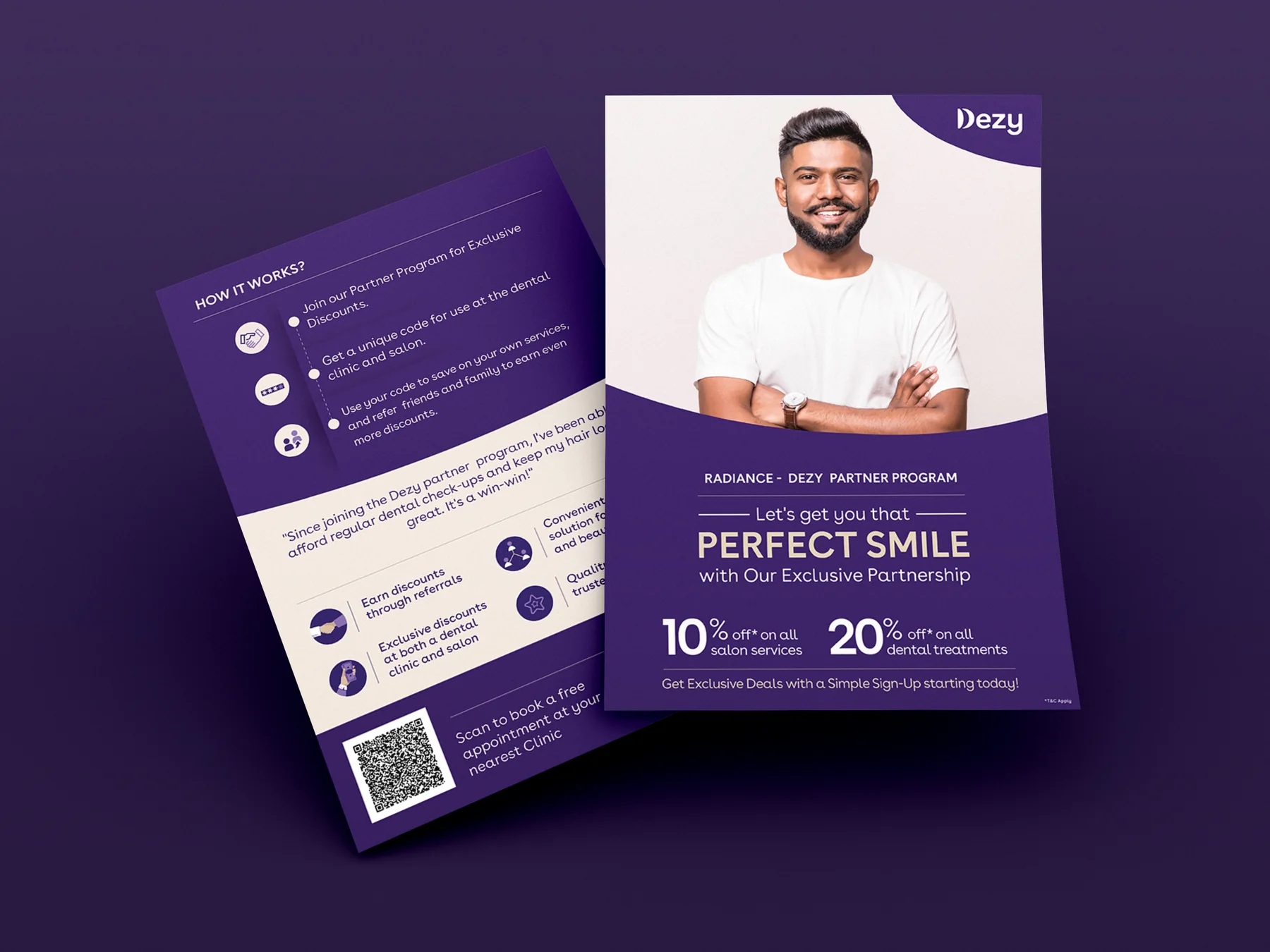 DEZY launch offer flyer